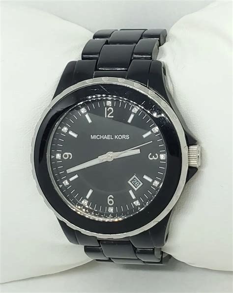 black michael kors big face watch ebay|34 results for big face mk watch .